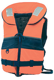 A picture of a life jacket